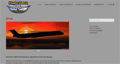 Desktop Screenshot of flightdeckproductions.com