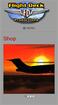 Mobile Screenshot of flightdeckproductions.com